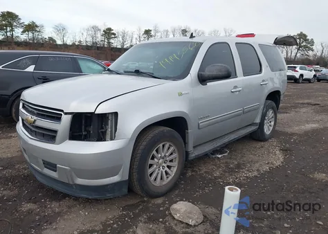 2011 Chevrolet Tahoe Hybrid из США, поврежденный, VIN 1GNSKDFJ5BR204566